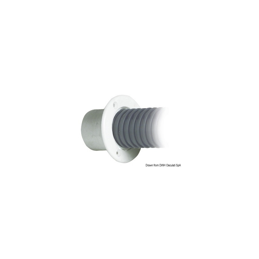 Gaine spéciale flexible en PVC pour passage des câbles moteurs hors-bord 