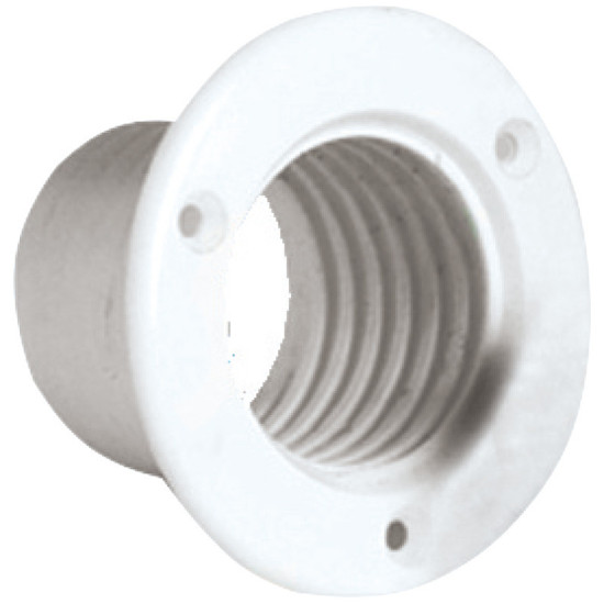 Douille pour raccord du tuyau 16.104.37/38 au cockpit de l’embarcation Variante ou Accessoires Réduit:plastique blanche pour tuy