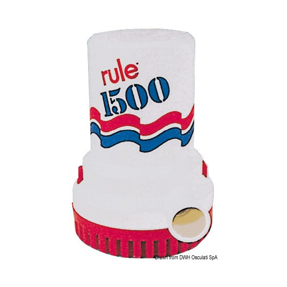 Pompe immergée RULE 1500 et 2000 Variante ou Accessoires Réduit:Rule 1500 12 V *16.114.60*