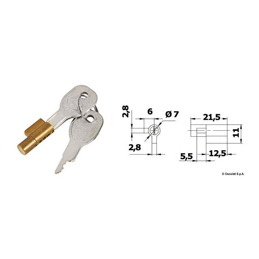 Cadenas pour crochet 