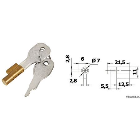 Cadenas pour crochet