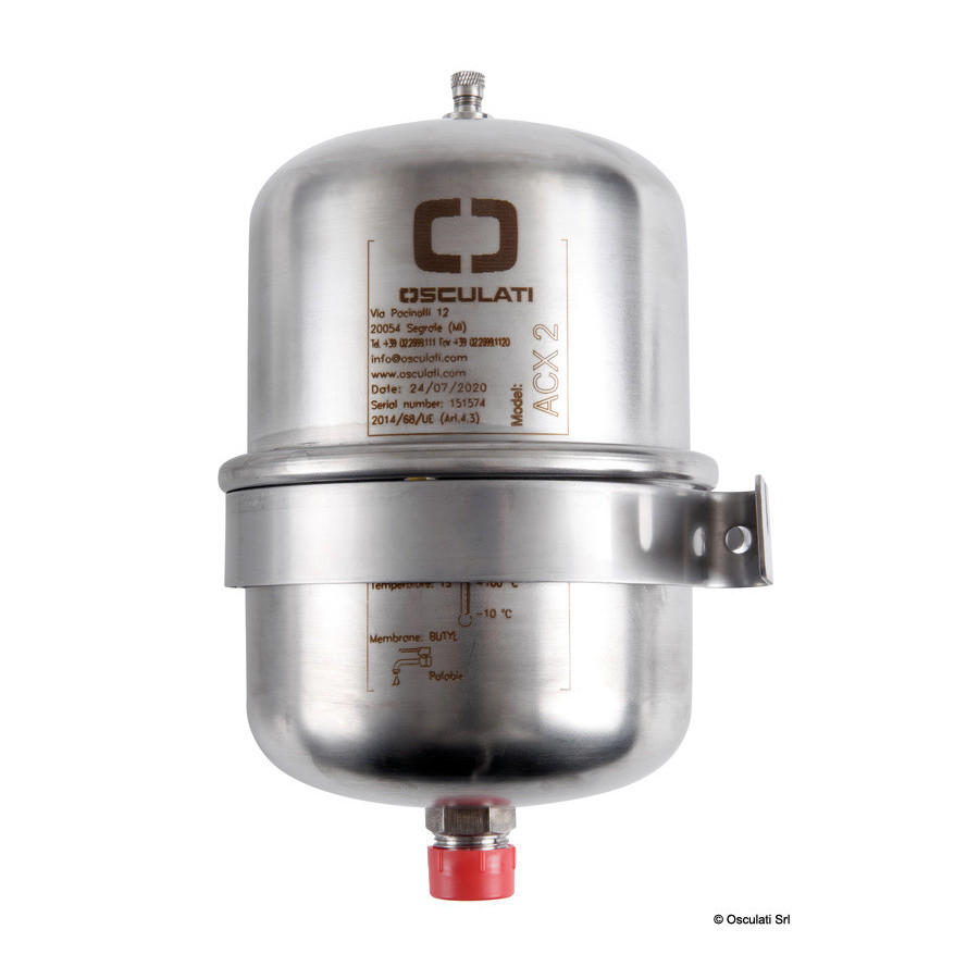Vase d’expansion universel pour autoclave et chauffeau Variante ou Accessoires Réduit:p. autoclaves et chauffeau 2 l *16.126.00*