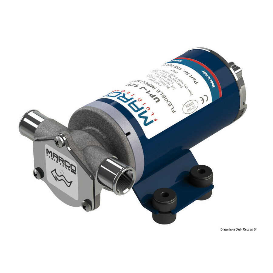Pompe de fond de cale aspiration automatique MARCO Variante ou Accessoires Réduit:cale aspiration automat. Marco 12V 28l/m *16.1