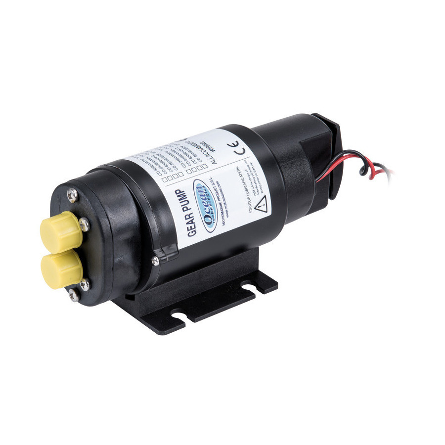 Pompe auto-amorçable avec interrupteur pour transvasement de gasoil, huile et eau 