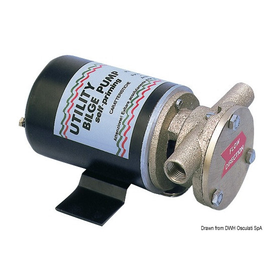 Pompe de fond de cale SELF-PRIMING professionnelle 