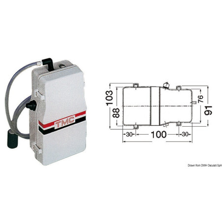 Pompe électrique aératrice TMC pour cuves du poisson