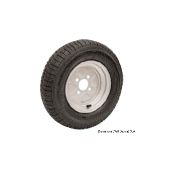 Roues pneumatiques pour chariots grande vitesse