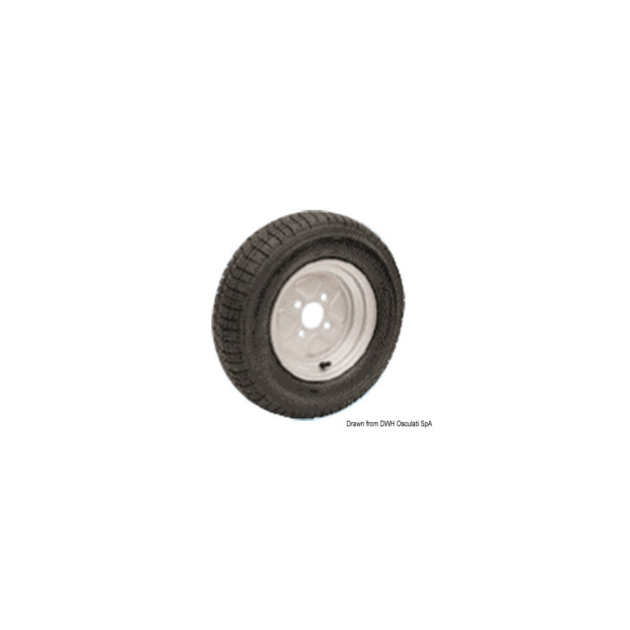 Roues pneumatiques pour chariots grande vitesse 