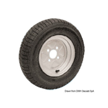 Roues pneumatiques pour chariots grande vitesse