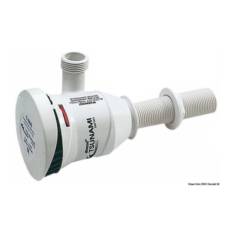 Pompe électrique ATTWOOD pour aération et recyclage des eaux 