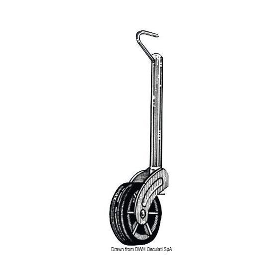 Roue jockey Variante ou Accessoires Réduit:fixe 35 mm *02.014.56*