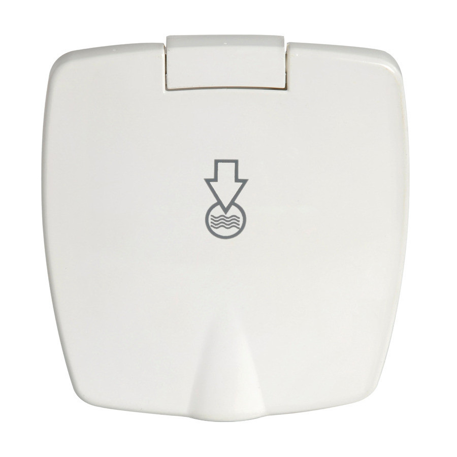 Entrée d'eau douce New Edge encastré Variante ou Accessoires Réduit:eau à encastré New Edge blanc *16.441.14*
