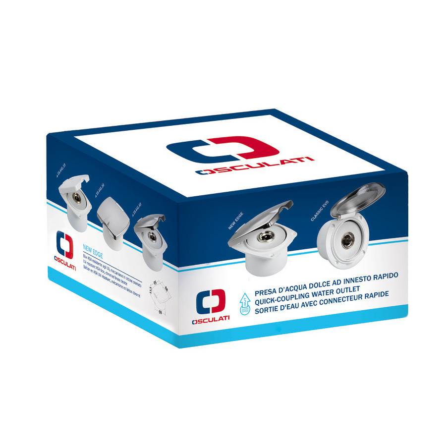 Prise d'eau Classic EVO avec connecteur rapide pour lavage de pont 