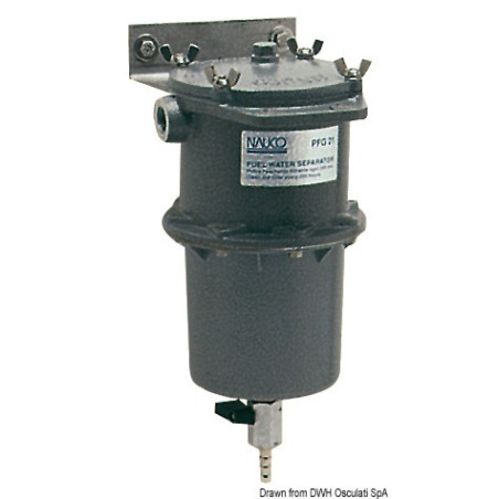 Pré-filtre centrifuge séparateur eau/carburant (gasoil ou essence) 150 microns