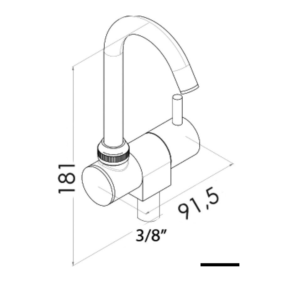 Série Slim Variante ou Accessoires Réduit:Slim eau froide *17.046.06*