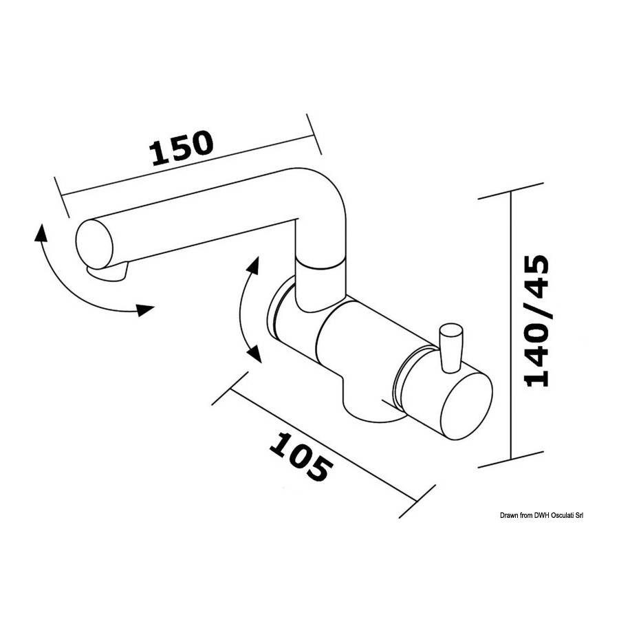 série Wheel double articulation 
