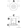 Trappe d'évacuation pour drainage cockpit