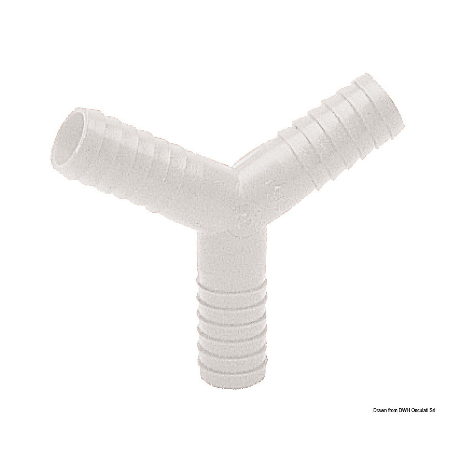 Raccords en “Y” en nylon pour tuyaux d’ eau 