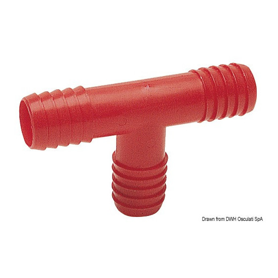 Raccords en “T” en nylon pour tuyaux d’eau 