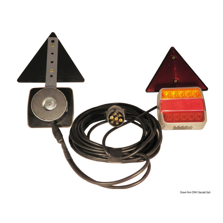 Kit feux à LED Variante ou Accessoires Réduit:à LED fixation magnétique 4 fonctions *02.023.22*