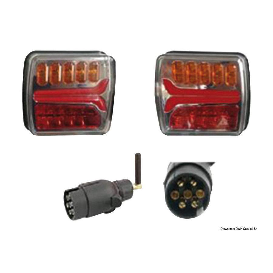 Kit de feux à LED indépendants sans fil 