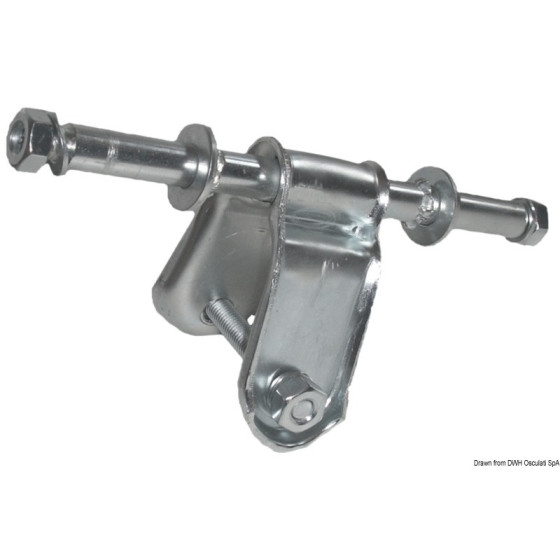 Etriers pour roues latérales Ø 120 mm 