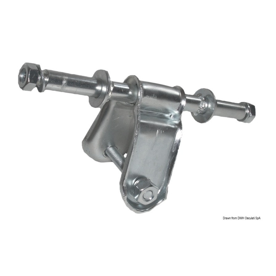 Etriers pour roues latérales Ø 120 mm 