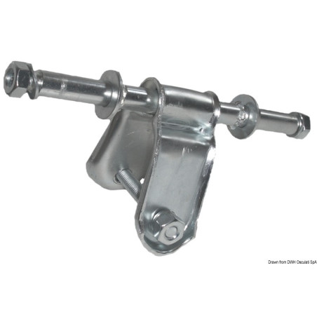 Etriers pour roues latérales Ø 120 mm