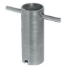 Outil en acier galvanisé pour le montage rapise des passe-coques en laiton ou en inox