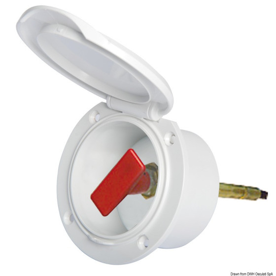 Bloc en ABS blanc Variante ou Accessoires Réduit:blanc Classic Evo avec dessin extincteur *17.452.55*