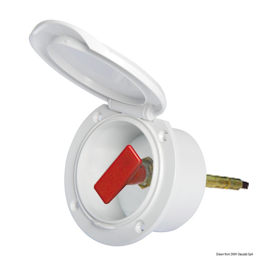 Bloc en ABS blanc Variante ou Accessoires Réduit:blanc Classic Evo avec dessin extincteur *17.452.55*