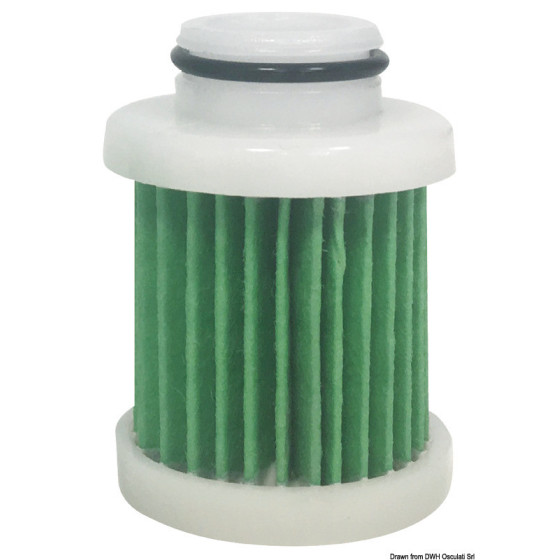 Filtre carburant hors-bord Yamaha Variante ou Accessoires Réduit:hors-bord YAMAHA 6D8-WS24A-00 *17.504.40*