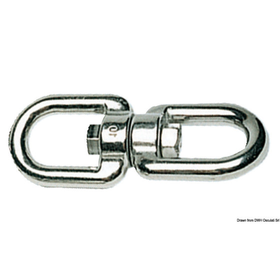 Émerillon en inox AISI316 