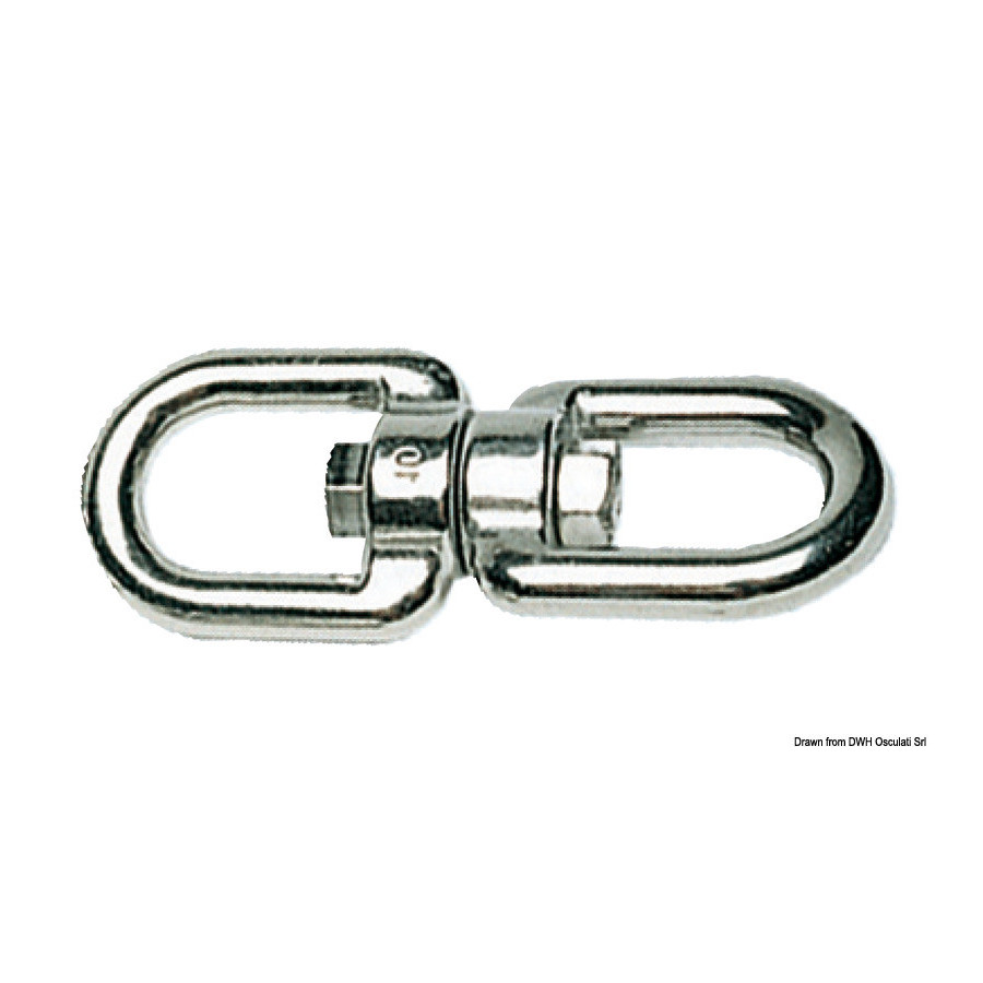 Émerillon en inox AISI316 