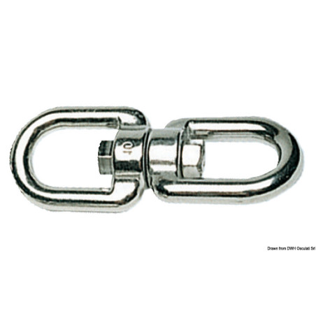 Émerillon en inox AISI316