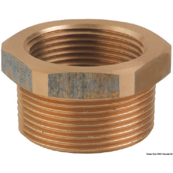 Raccord M-F en bronze GUIDI 