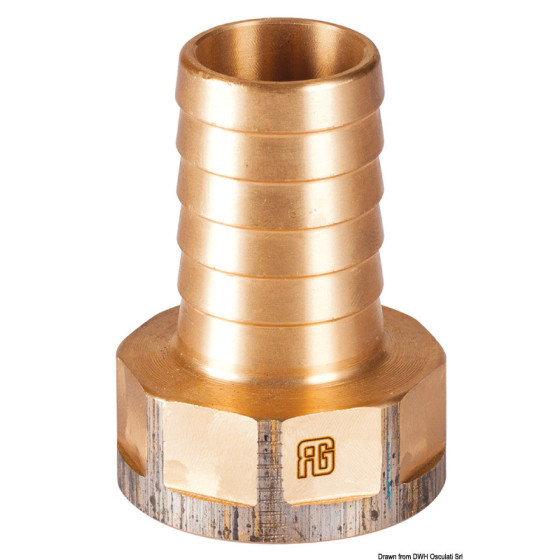 Embout femelle en bronze GUIDI 