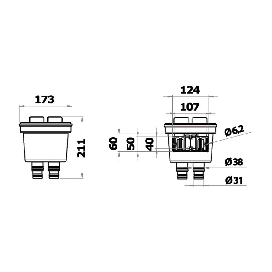 Filtre à eau de refroidissement Aquanet XL 