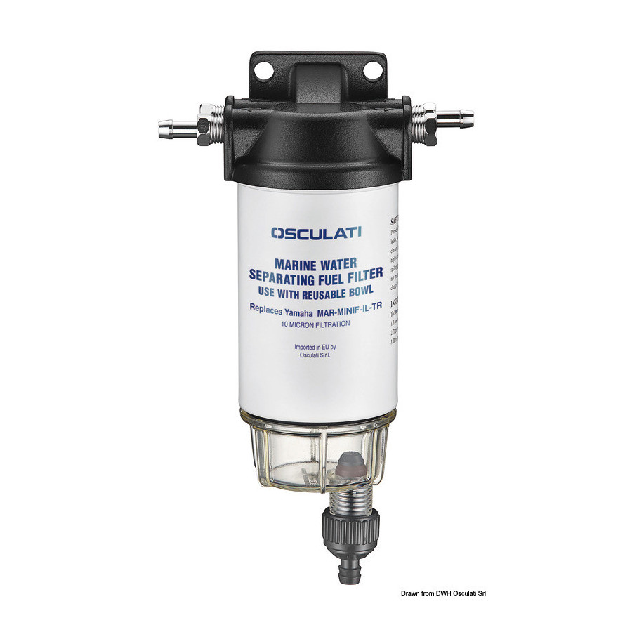 Filtre essence + séparateur eau/carburant Variante ou Accessoires Réduit:+ séparateur eau/carb. 200-406 l/h *17.661.30*