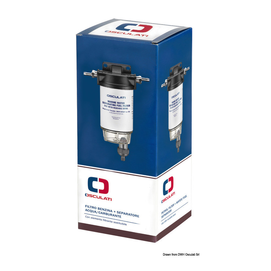 Filtre essence + séparateur eau/carburant Variante ou Accessoires Réduit:+ séparateur eau/carb. 200-406 l/h *17.661.30*