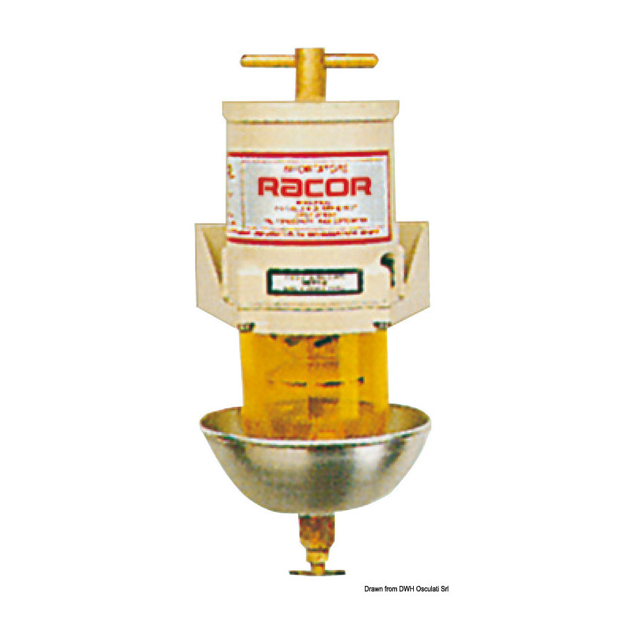 Filtres pour gasoil RACOR - Version simple Variante ou Accessoires Réduit:gasoil RACOR 500MA *17.667.01*