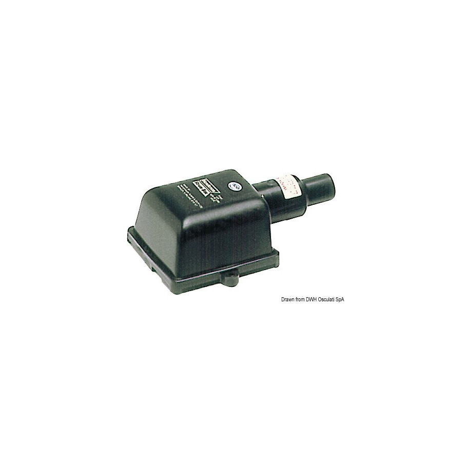 Crépine en plastique noir WHALE Variante ou Accessoires Réduit:WHALE plastique noir *17.710.01*