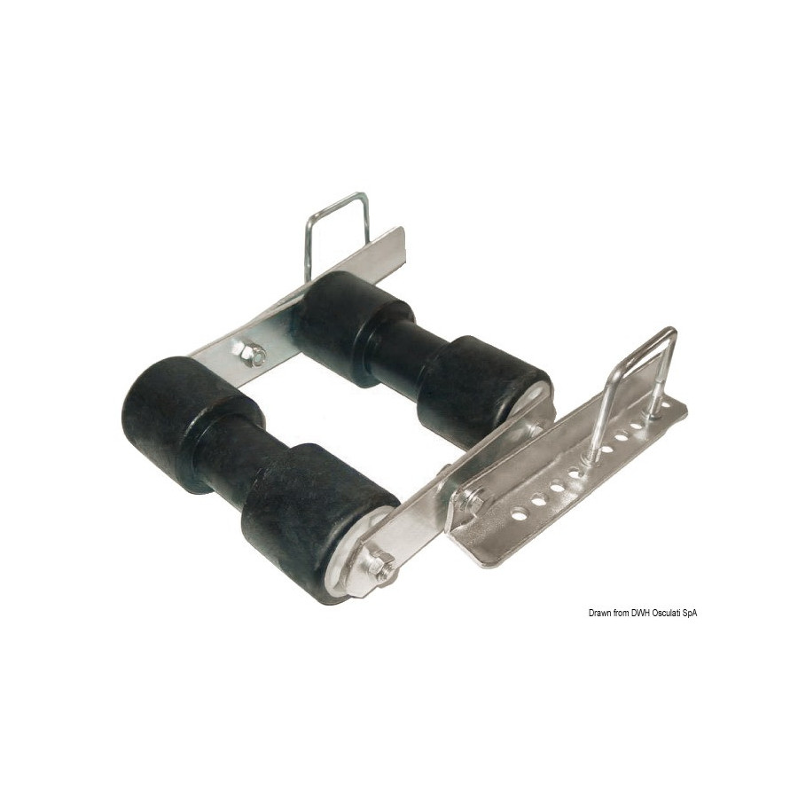 Etrier avec diabolo arrière Variante ou Accessoires Réduit:pivotant arrière 60 mm *02.040.69*