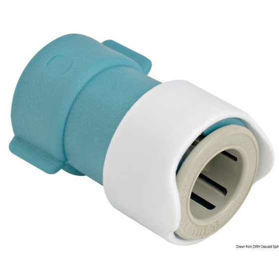 Adaptateur WHALE de 3/8 BSP femelle (plastique) 