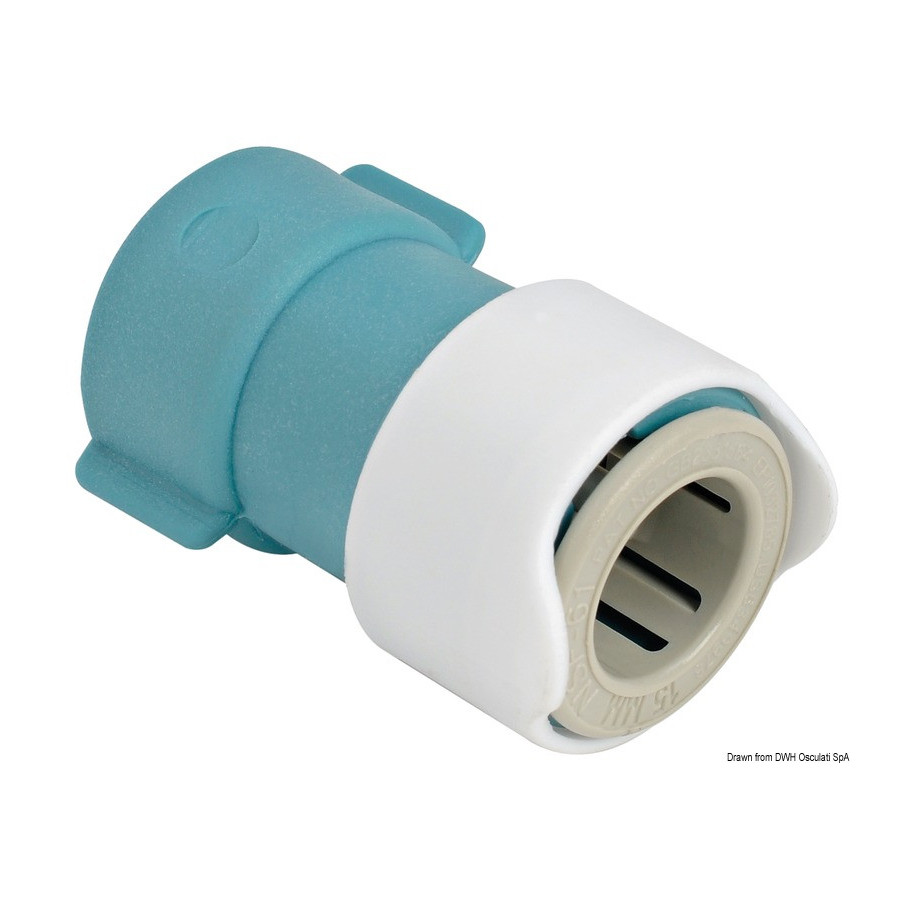 Adaptateur WHALE de 3/8 BSP femelle (plastique) 