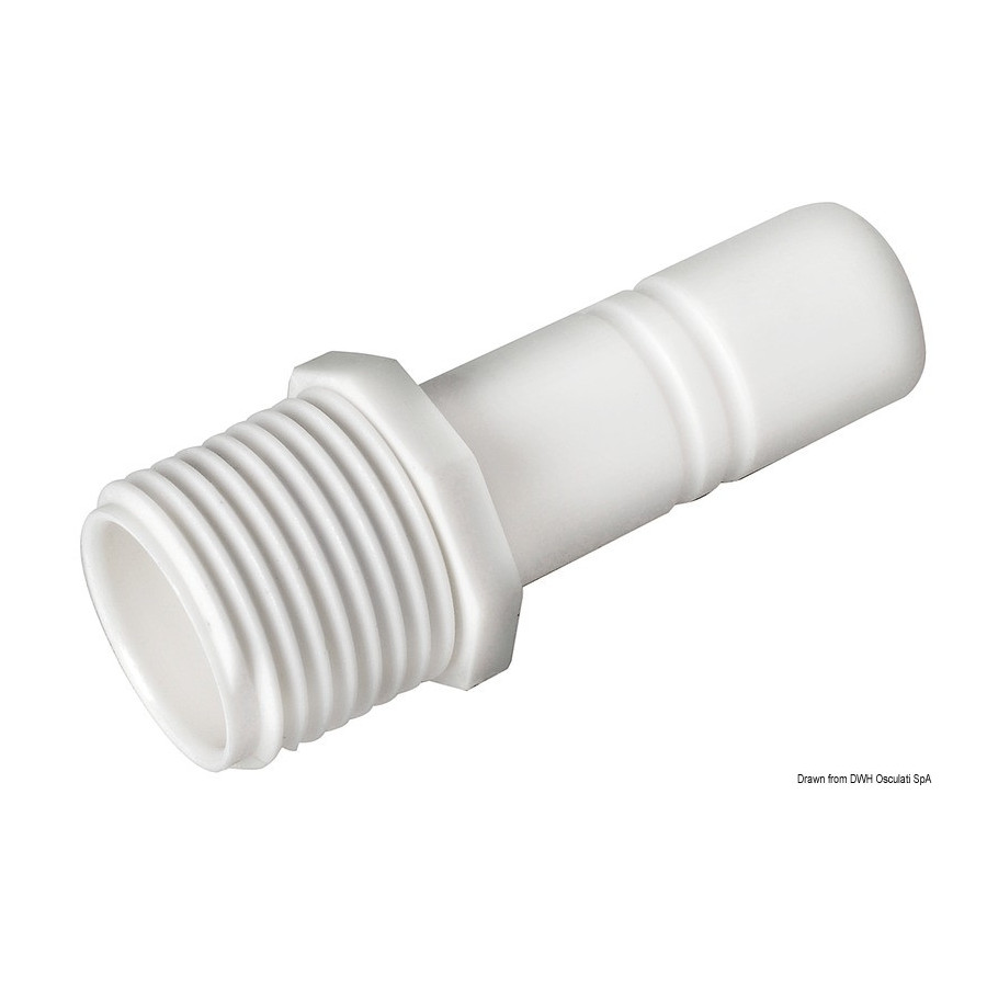 WHALE raccord cylindrique + mâle ½ BSP 