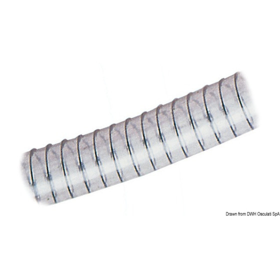 Tuyau spirale classique pour sanitaires, pompes, etc. 