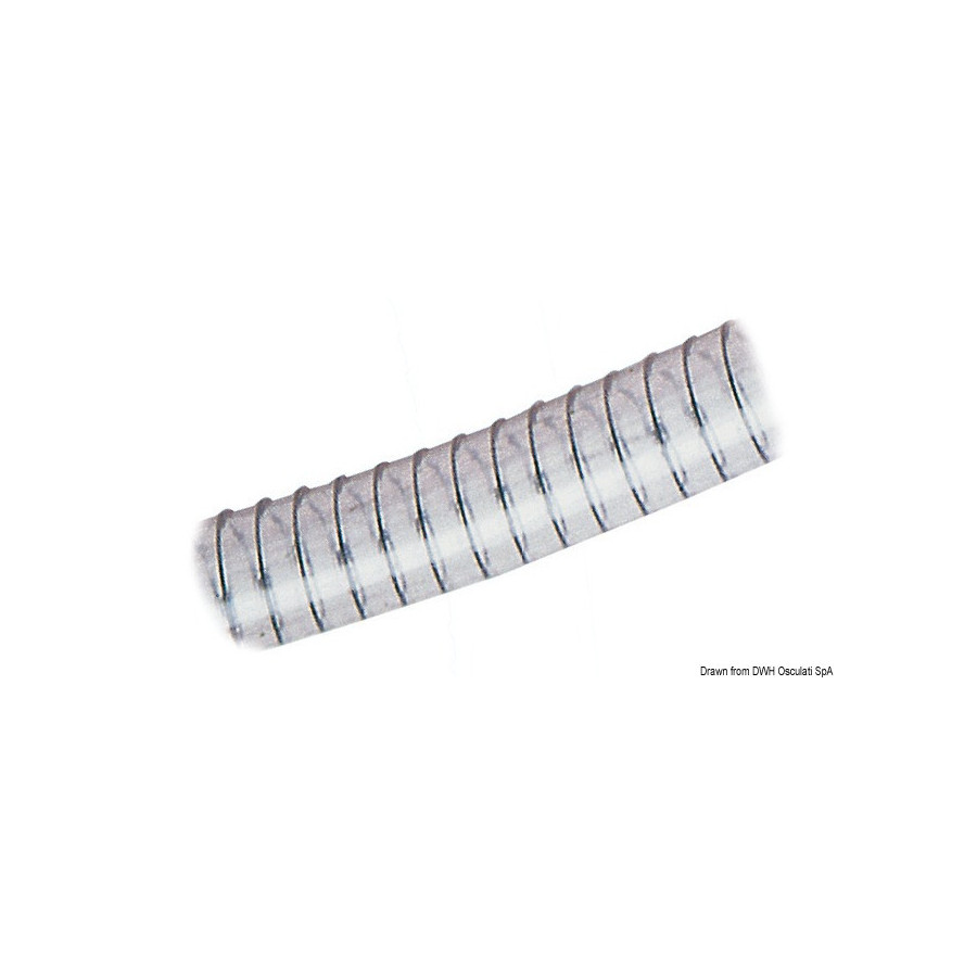 Tuyau spirale classique pour sanitaires, pompes, etc. 