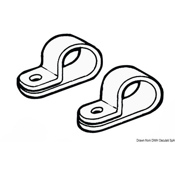 Colliers de fixation en nylon 