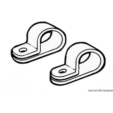 Colliers de fixation en nylon